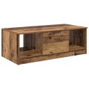 vidaXL Kaffebord Gammelt tre 100 x 50 x 36 cm Konstruert tre