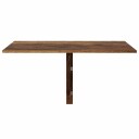 Sammenleggbart veggbord røkt eik 100x60x56 cm konstruert tre 342650