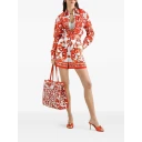 Dolce & Gabbana, Dame, Shorts, Oransje, L,