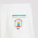 Casablanca Herre Shorts Hvit XL