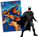 McFarlane Toys  DC Direct  Page Punchers  Batman (Justice #1) 7" Action Figure & Comic