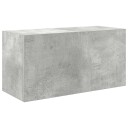  Veggskap til baderom betonggrå 60x25x30 cm konstruert tre
