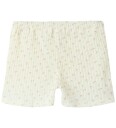 Lil" Atelier Shorts   Rib   NmfHulla   Coconut Melk   Lil Atelier   3 år 98   Shorts   Hvit