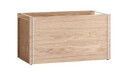 MOEBE Oppbevaringsboks eik 33 x 60 cm Wood, white
