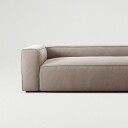 Decotique Grand 3 Seter Sofa Fløyel Dusk Beige