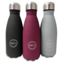 Drikkeflaske for varme og kalde drikker - 500 ml - Sort