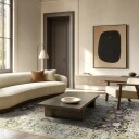 Wilton-teppe - Bouhjar (beige/multi) (Størrelse: 80 x 150 cm)