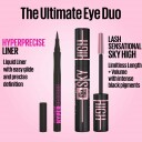 Maybelline New York Eye Duo Gift Box - Mascara + Eyeliner