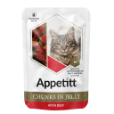 Appetitt App Cat Pouch M Storfe 12 Pk