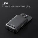 Dacota Platinum Qi2 magnetisk powerbank 10 000 mAh Sort