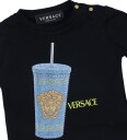 Versace T skjorte   Svart m. Trykk   Versace   9 12 md   T skjorte   74 80