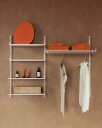 Frama Library Hylle med Henger 80x108 cm Varmhvit