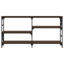  Konsollbord brun eik 150x29x76,5 cm konstruert tre 8721012126343