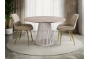 Beylen Matbord 120 cm Rund - Brun/Beige