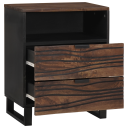  Nattbord 50 x 33 x 60 cm Laget av solid og konstruert tre