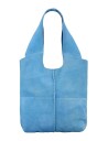 Becksöndergaard Suede Demi Bag   Blue   ONE SIZE