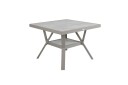 Brafab Samvaro sofagruppe Khaki med sand pute 2 st 2 seter ende hjørne & bord 90x90 cm