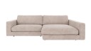 Rowico Home Duncan 3 seters sofa med sjeselong H Lys grå Greg 17 258 x 150 x 78 cm Grå