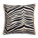 Classic Collection Zebra pute 50x50 cm Svart