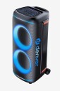 Denver BPS-470 200W Bluetooth-Høyttaler med 2x10" Woofere og LED Lys Svart