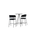 Venture Home Spisegruppe Venture Home Bistro Ø60 cm med 2 stk Lui Stoler GR23685