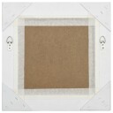 vidaXL Veggspeil barokkstil 40x40 cm hvit