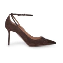 Aquazzura Dame Sko Brun 38 1/2 EU,