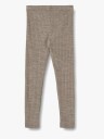 Wheat wool silk leggings Agi – khaki melange 98