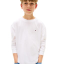 Tommy Hilfiger Genser - Hvit - Tommy Hilfiger - 8 år (128) - Genser