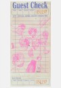 Cheers Guest Check Pink Plakat Plakat / 50x70cm