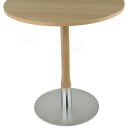 Mavis Rod Bord Hvitpigmentert Eik Ø70 cm