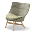 Dedon Mbrace wingchair teak AY5 teak 0205 alloro 0120