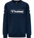 Hummel Collegegenser hmlBox Navy 4 år 104 Collegegenser Blå