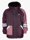 Lindberg Kids' Fagerhult Rain Set Fleece Plum/dry Rose 140