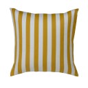 Borg Living Putetrekk - 100% Bomullssateng - Nordic Stripe Curry - Stripete - 60x63 cm