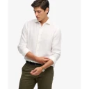 Superdry Riviera L/S Linen Shirt White S