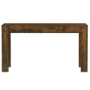 vidaXL Spisebord røkt eik 140x74,5x76 cm konstruert tre