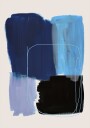 Abstract Brush Strokes 120x Plakat Plakat / 21x30cm