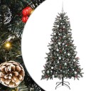  Kunstig juletre grønn 99 x 99 x 180 cm PVC og plast og stål