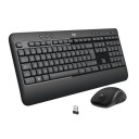 Logitech MK540 Trådløs Tastatur- og Mussett QWERTY Engelsk Svart