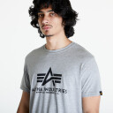 Alpha Industries Basic T-Shirt Bl - Grey - M