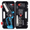 Longwell Industrial Ltd Batteridrevet motorsag, mini håndholdt sag, børsteløs motor, 21V + koffert