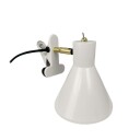 Dyberg Larsen Bordlampe Med Klemme Hvit