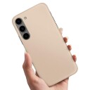 Samsung Galaxy S23 - Deksel/Mobildeksel Beige