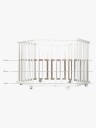 roba Style Playpen 6hjørnet hvit frosty green