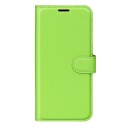 INCOVER OnePlus 11 PU Litchi Skin Flip Deksel med Lommebok - Grønn