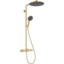 Hansgrohe Raindance Alive S Puro Showerpipe dusjsett, vannsparende, børstet bronse