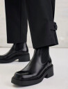 ANGULUS Booties - Flat - With Elastic - Black - 41