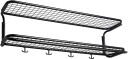 Essem Design   Classic 650 Hatthylla Svart/svart 120 Cm Hattehyller Og Skohyller Gunnar Bolin Svart Metall/plast