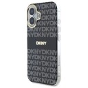Deklas Dkny Pc/Tpu Repeat Pattern Tonal Stripe Magsafe Case For Iphone 16 Juodas